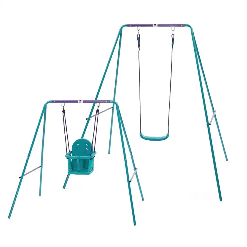 Plum 2 In 1 Swing Set