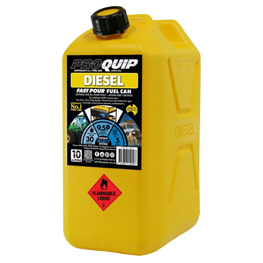 Pro Quip Plastic Jerry Can - Diesel