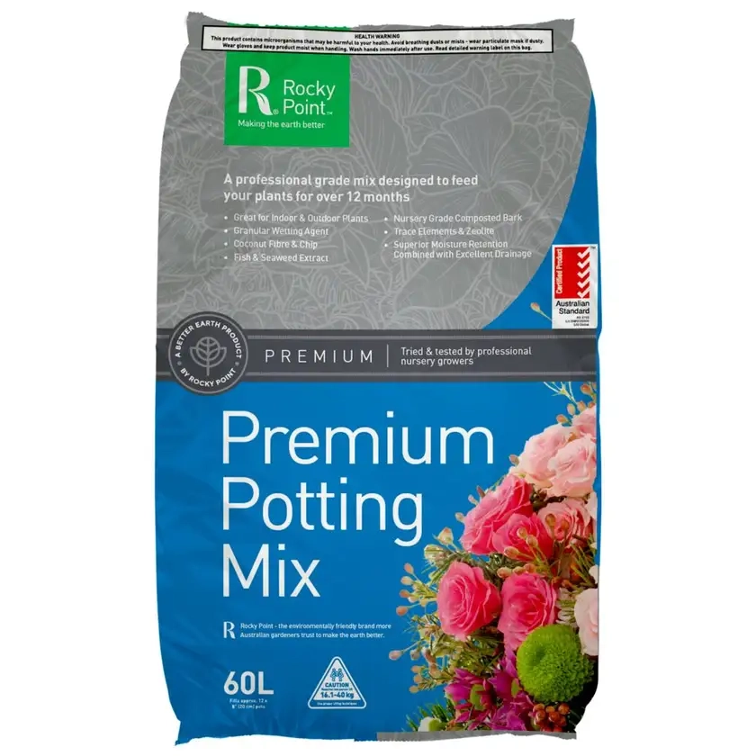 Rocky Point Premium Potting Mix 60L