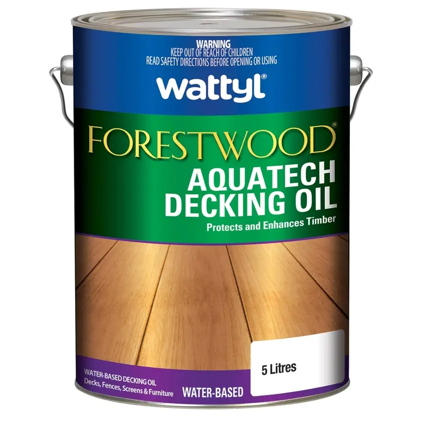 Wattyl Forestwood Aquatech Decking Oil 5L