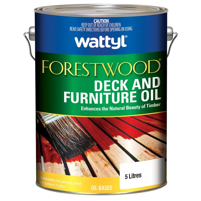 Wattyl Forestwood Deck & Furniture Oil 5L