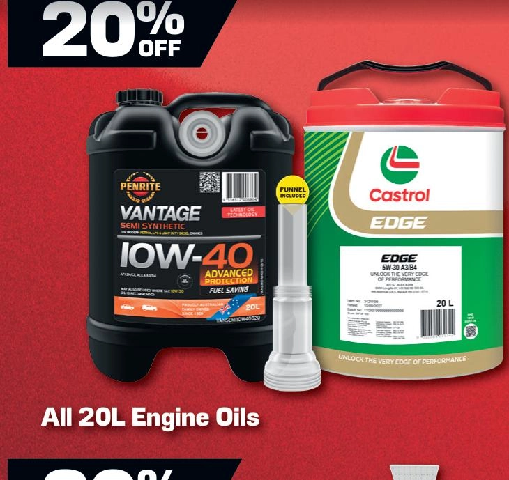 All 20L Engine Oils