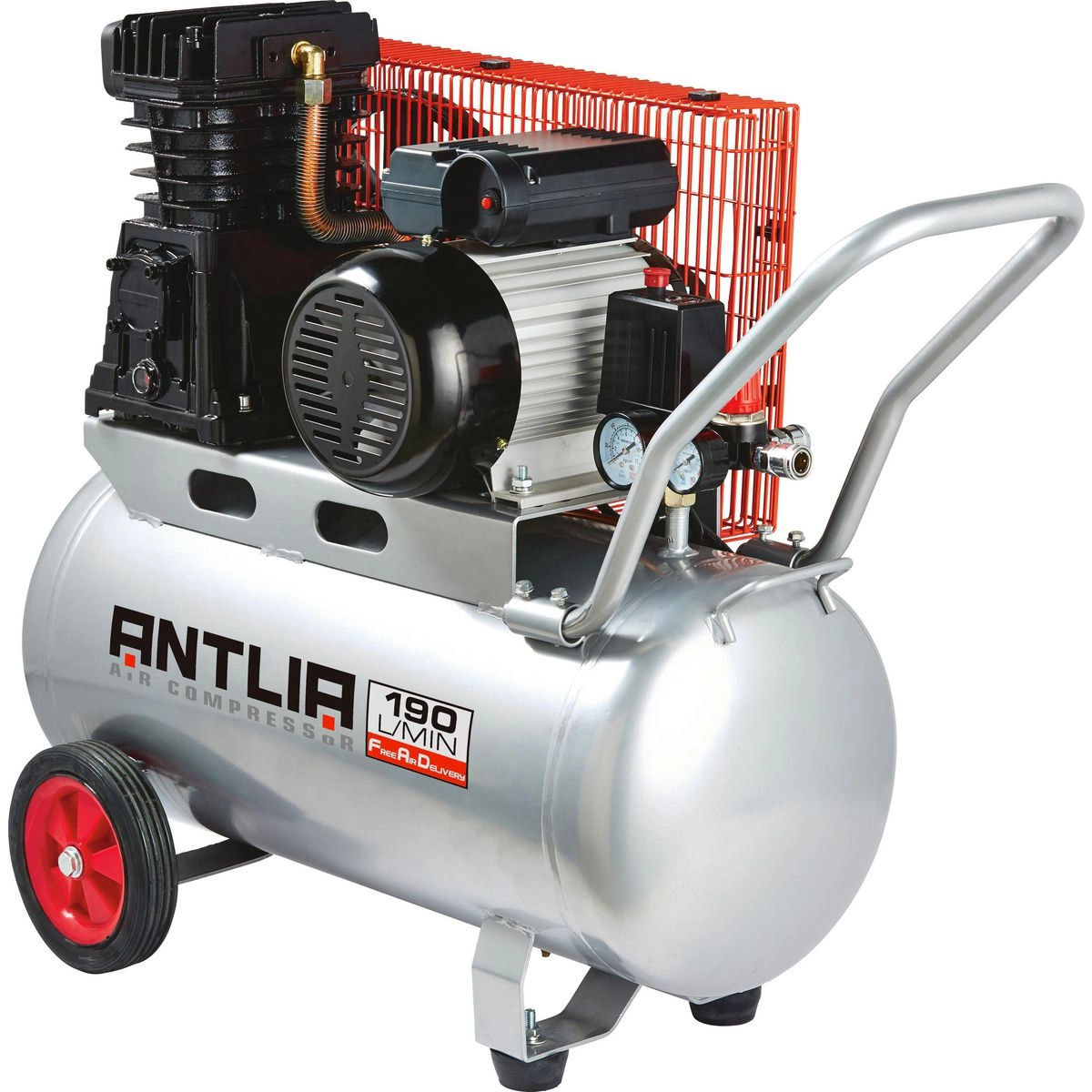 Antlia Air Compressor Belt Drive 2.7HP 190L/min 50L - AN2550CH-1