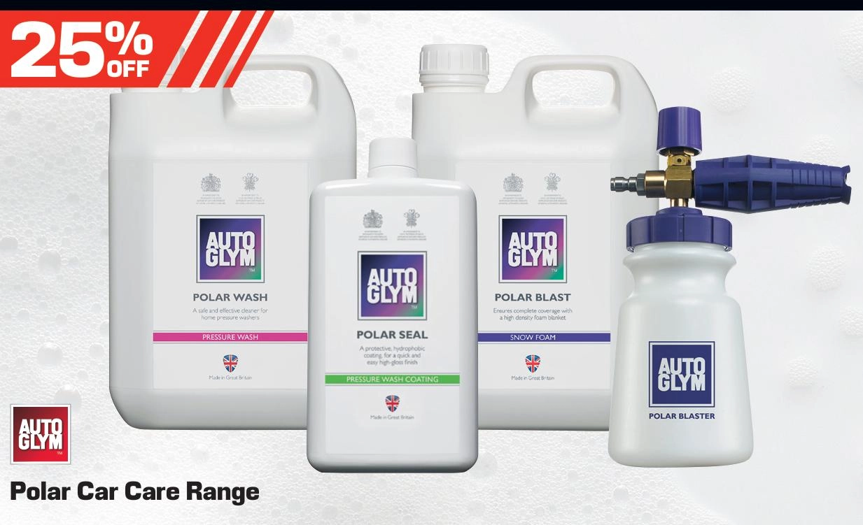 Auto Glym Polar Car Care Range