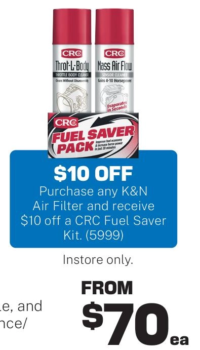 CRC Fuel Saver Kit 270G - 5999