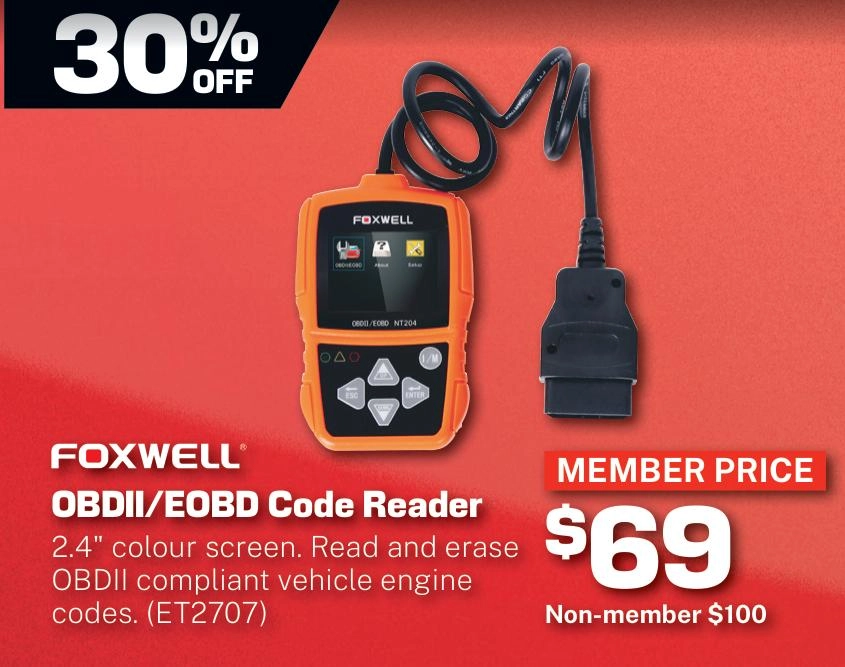 Foxwell OBD2 Scanner and Code Reader - ET2707