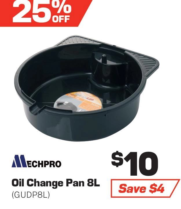 Mechpro Blue Oil Change Pan 8L - GUDP8L