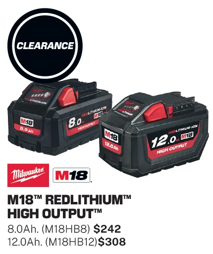 Milwaukee M18™ Redlithium™ High Output™