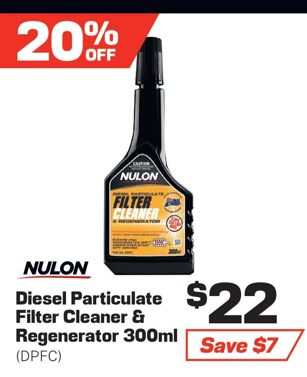 Nulon DPF Cleaner & Regenerator 300ml - DPFC