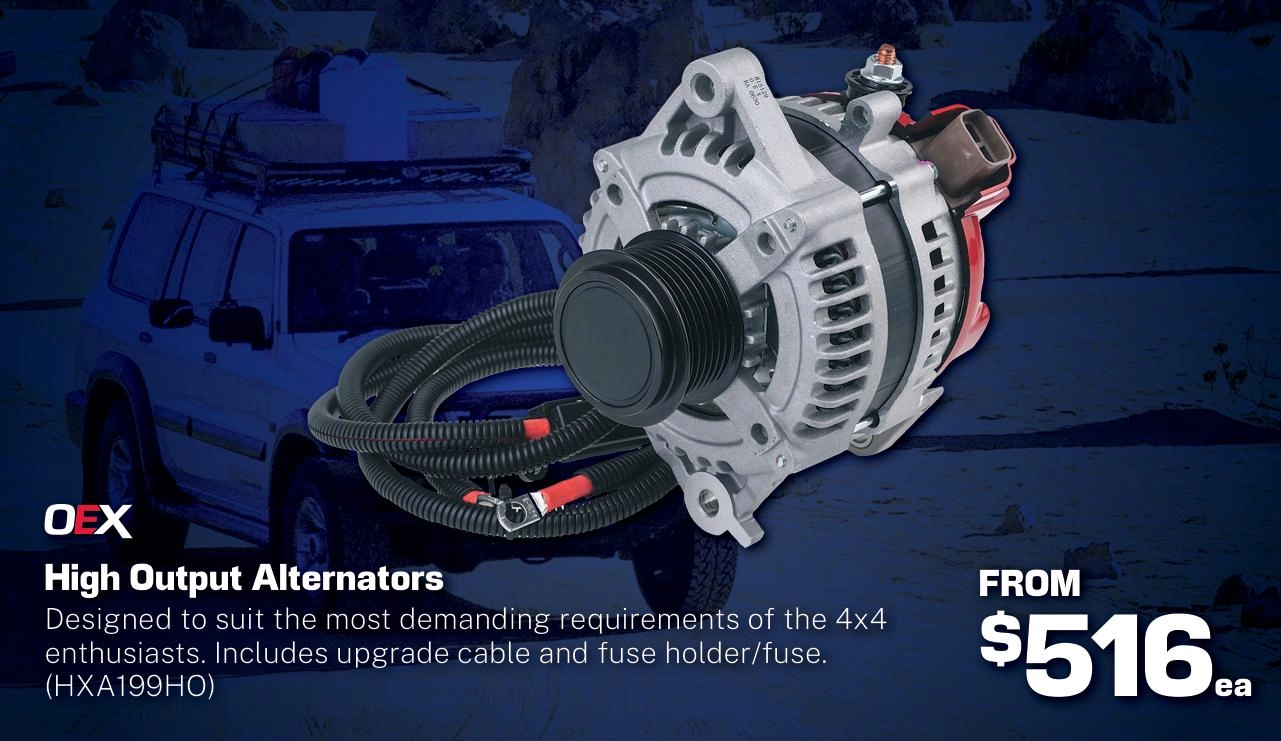 OEX High Output Alternators