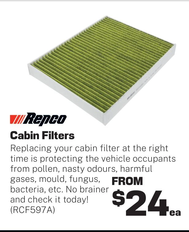 Repco Cabin Filters