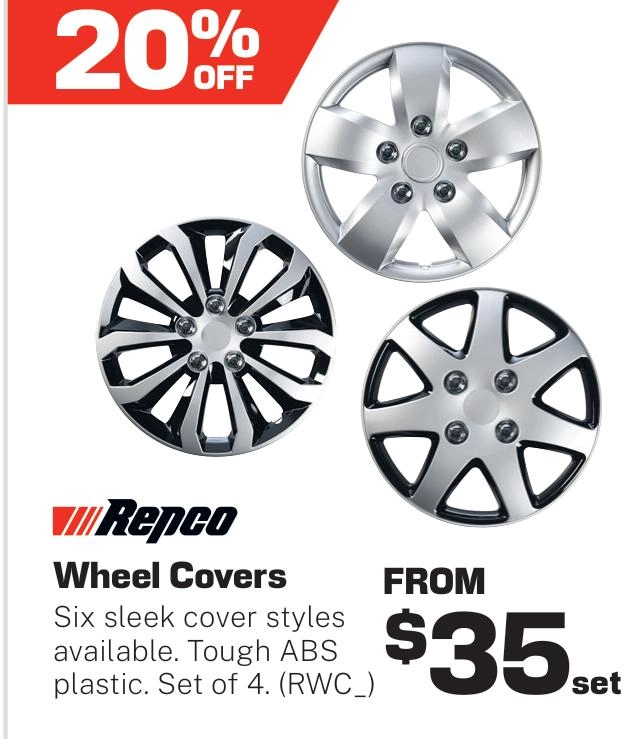 Repco Wheel Covers