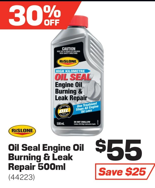 Rislone Oil Seal Engine Oil Burning and Leak Repair 500ml - 44223