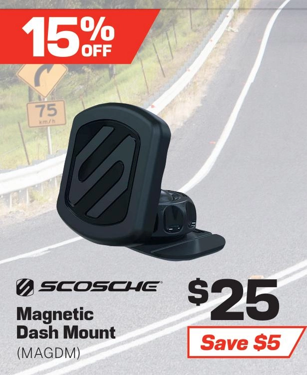 Scosche Dash Mount Magnetic Car Phone Holder - MAGDM