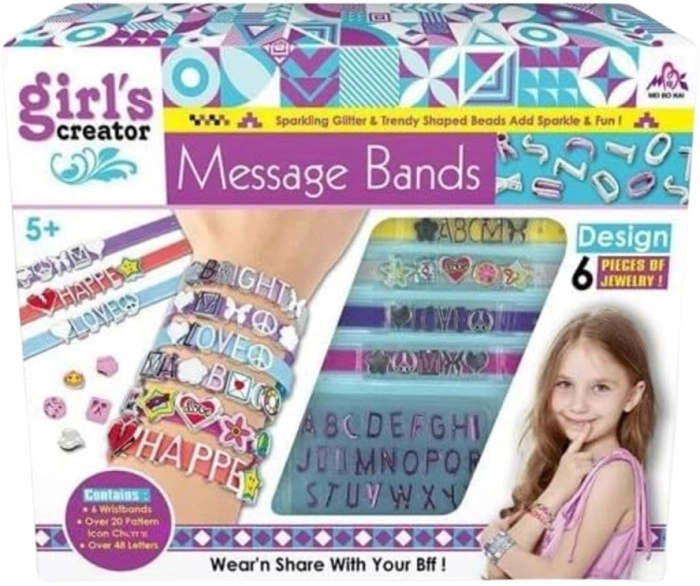 DIY Bracelet Making Kit Message Bands