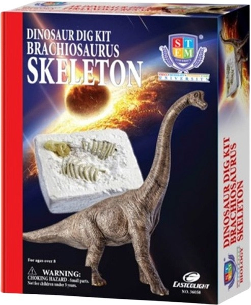 Glow Skeleton Dig Kit Brachiosaurus