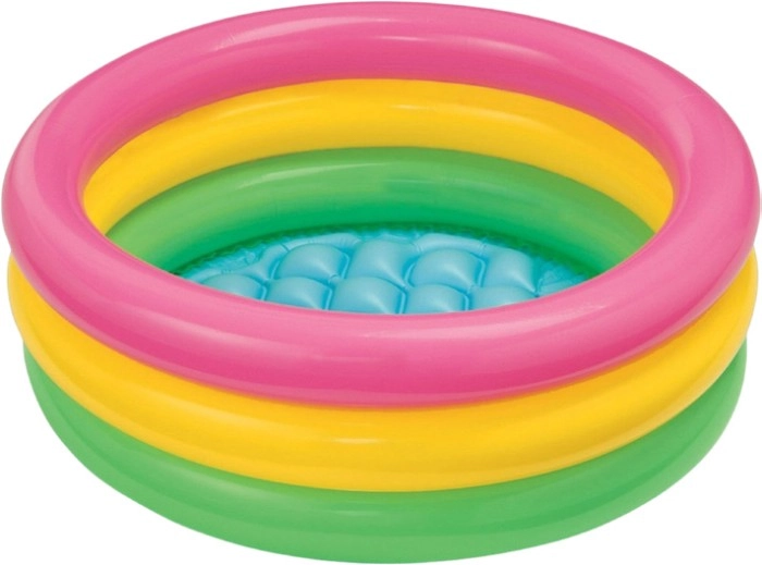 Intex Sunset Glow Baby Pool with Inflatable Floor