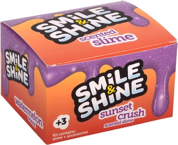 NEW Smile & Shine Sunset Dunes Scented Slime