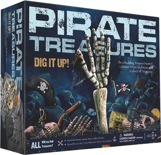 Pirate Treasures Excavation Kit