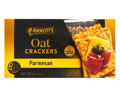 Arnott’s Oat Crackers Parmesan 100g