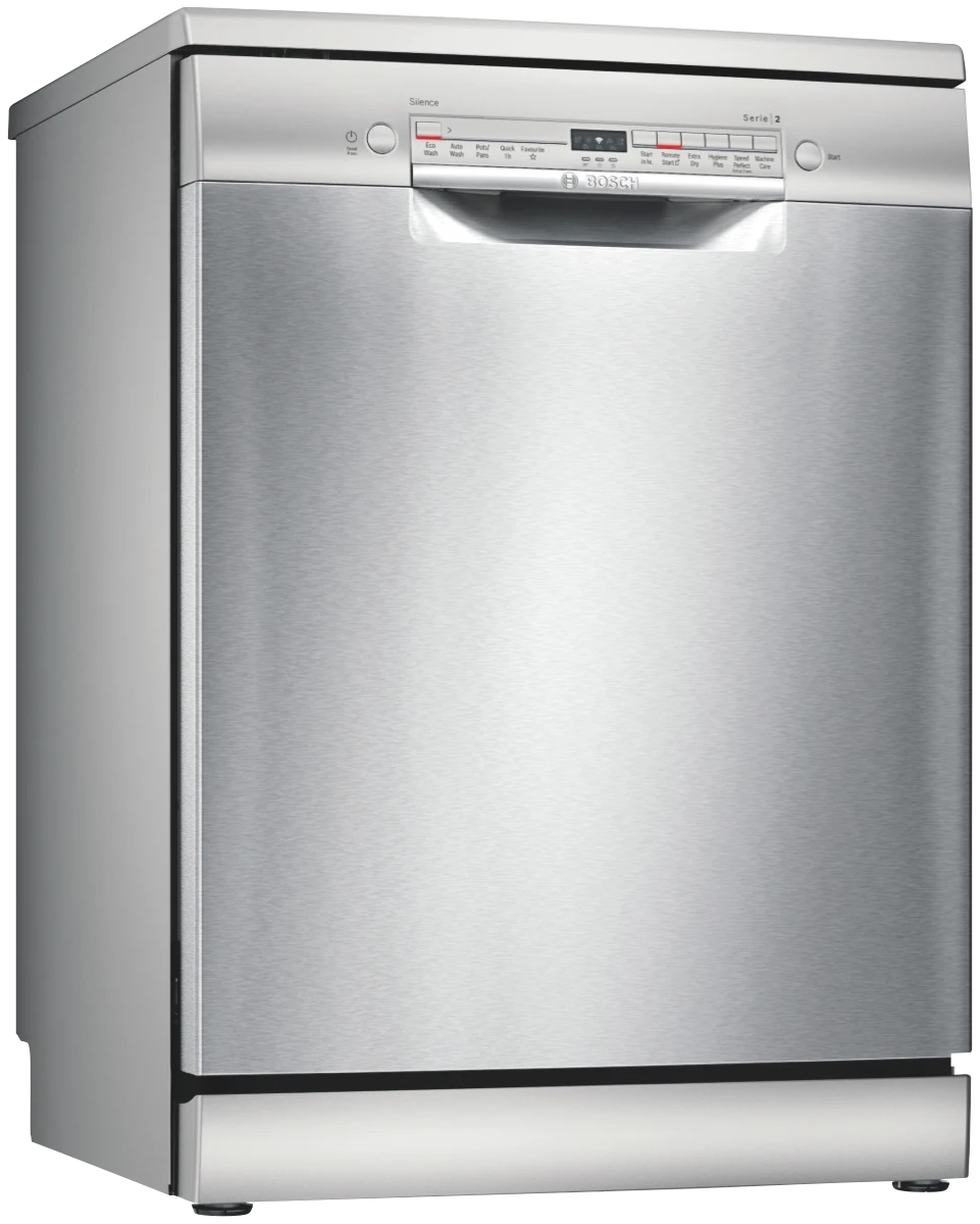 Bosch Series 2 Freestanding Dishwasher Stainless Steel