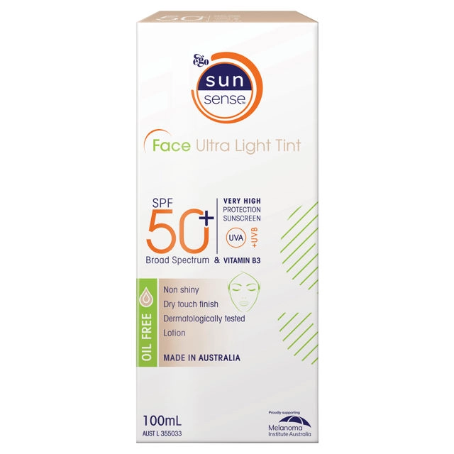 Ego Sunsense Face Ultra Light Tint SPF 50+ 100ml