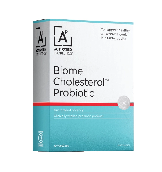 Activated Probiotics Biome Cholesterol Probiotic 30 capsules