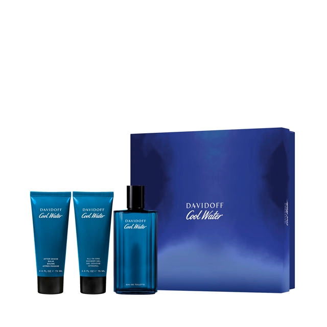 Davidoff Cool Water Man EDT 125ml Gift Set 3 Piece