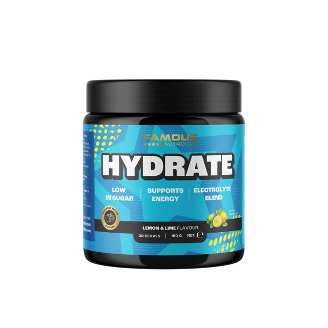 Famous Nutrition Hydration Lemon & Lime 180g