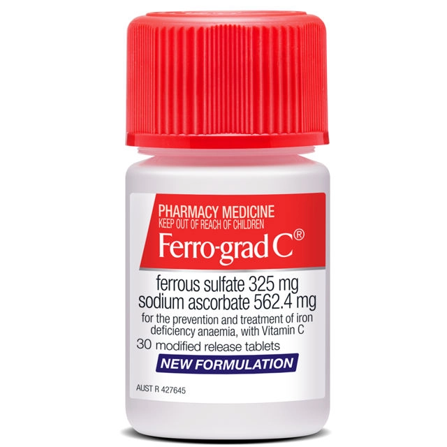 Ferro-grad C 30 tablets