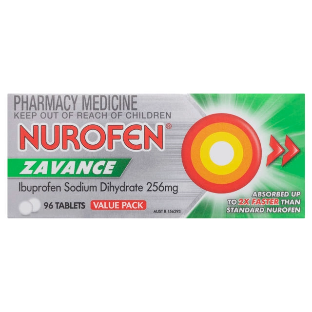 Nurofen Zavance 96 tablets