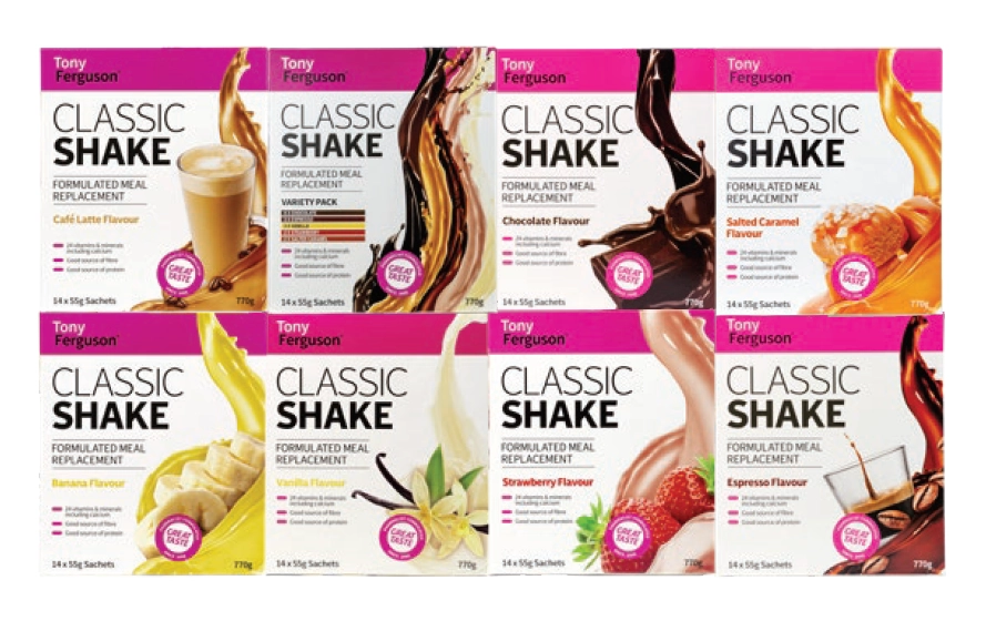 Tony Ferguson Classic Shake Selected Range