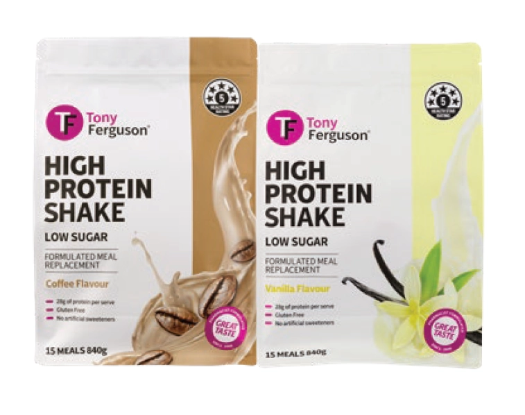 Tony Ferguson High Protein Shake Selected Range