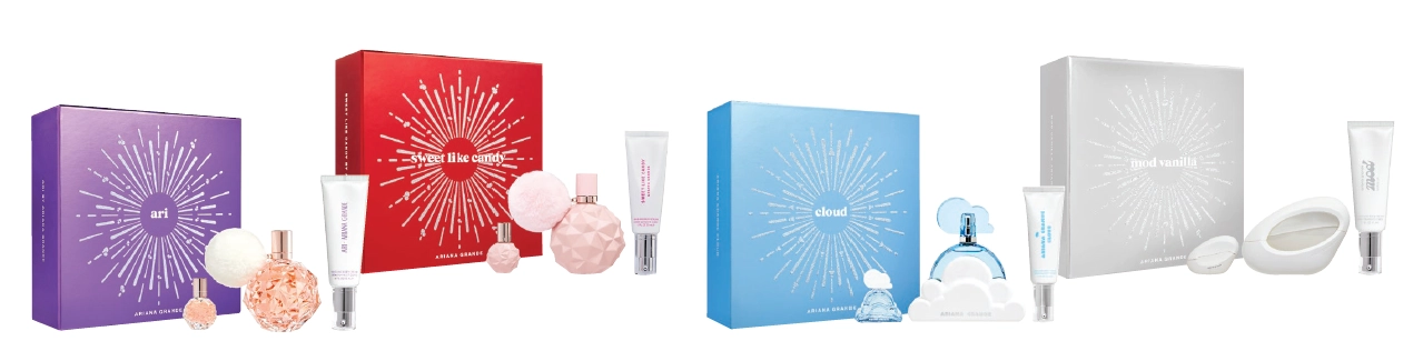 Ariana Grande Ari, Sweet Like Candy, Cloud, MOD Vanilla EDP 100ml Gift Set 3 Piece