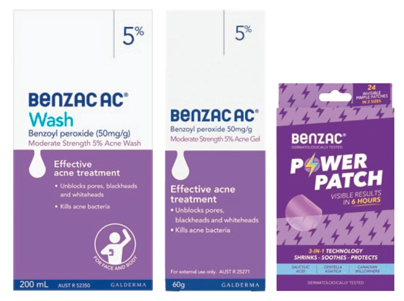 Benzac Selected Range