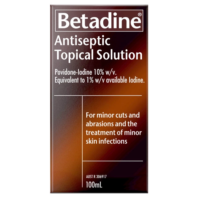 Betadine Antiseptic Liquid 10% 100ml