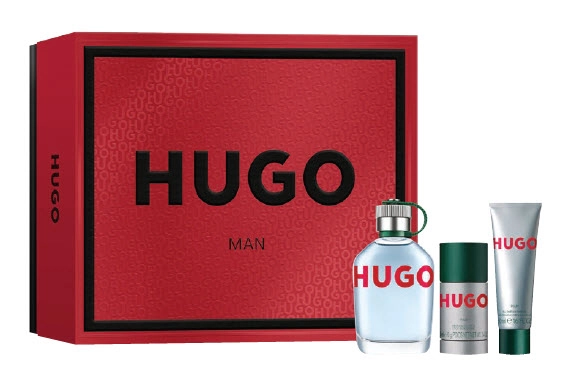 Boss Hugo Man EDT 125ml Gift Set 3 Piece