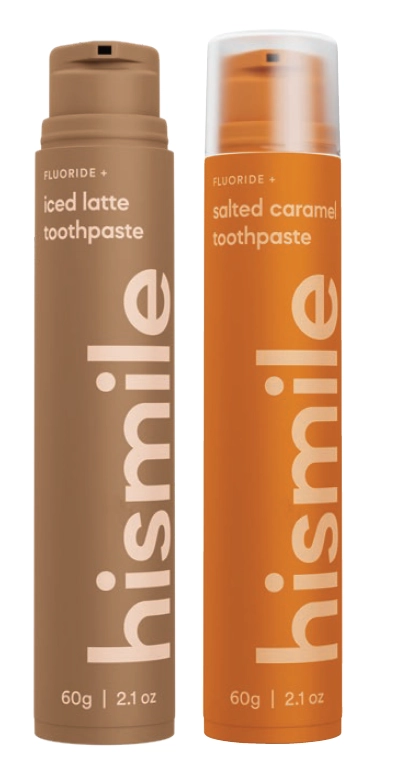 Hismile Iced Latte or Salted Caramel Toothpaste 60g