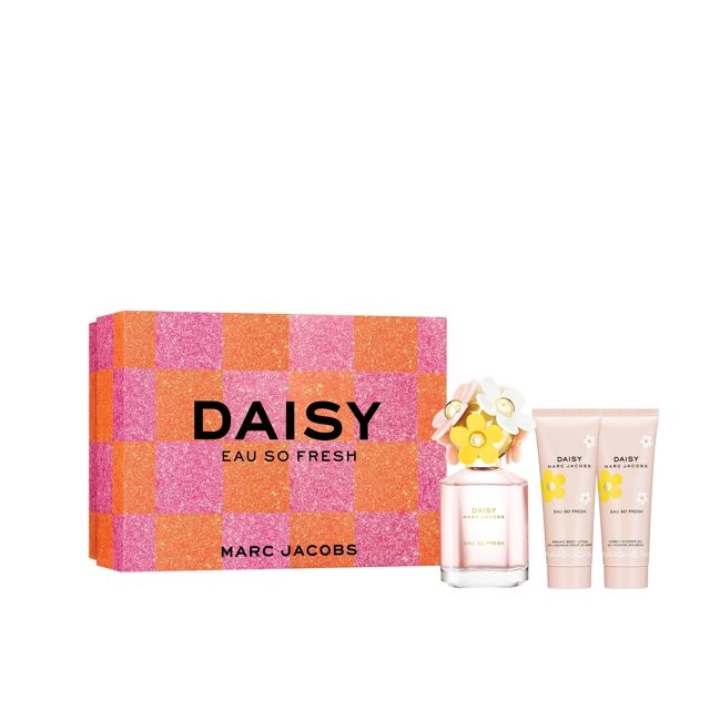 Marc Jacobs Daisy Eau So Fresh EDT 75ml Gift Set 3 Piece