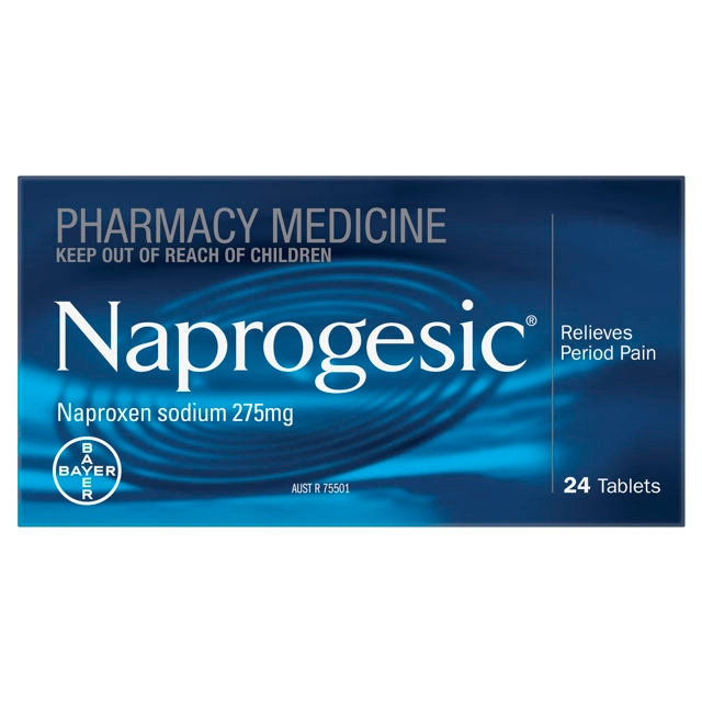 Naprogesic 275mg 24 Tablets