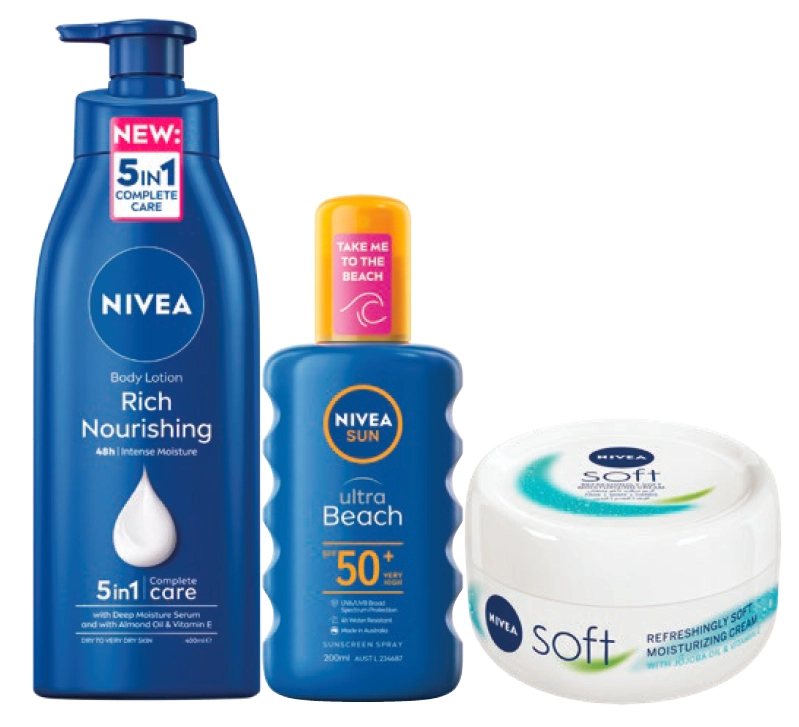 Nivea Selected Range