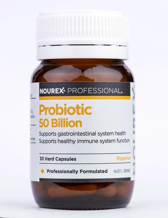 Nourex Professional Probiotic 50 Billion 30 Capsules