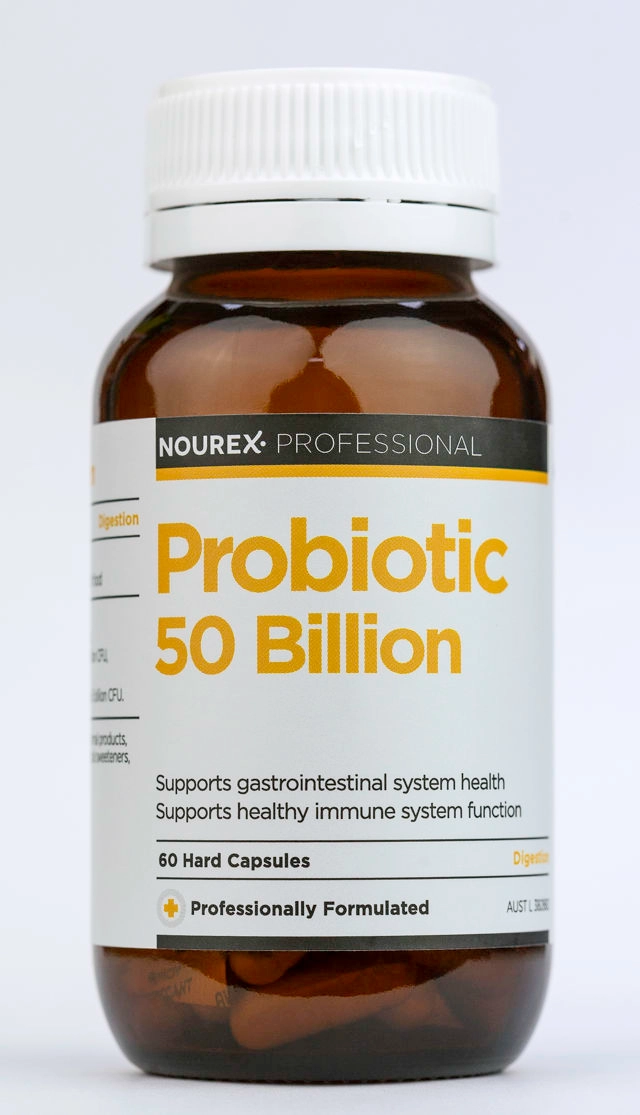 Nourex Professional Probiotic 50 Billion 60 Capsules