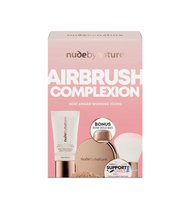 Nude by Nature Airbrush Complexion Gift Set 3 Piece