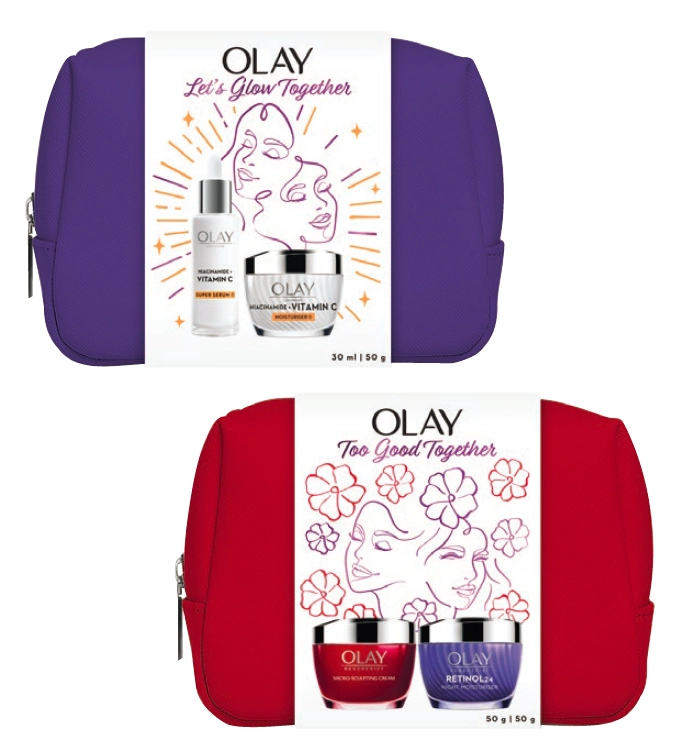 Olay Let’s Glow Together Gift Set 2 Piece or Too Good Together Gift Set 2 Piece