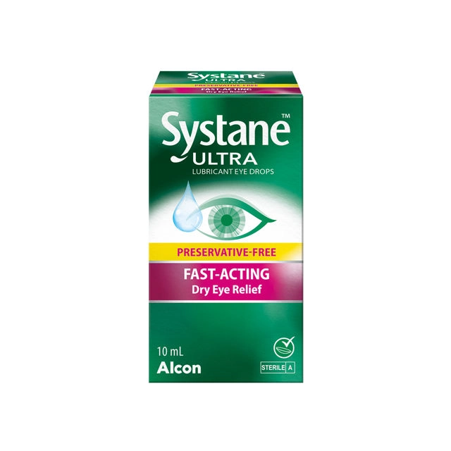 Systane Ultra Multi Dose Preservative Free Lubricant Eye Drops 10ml