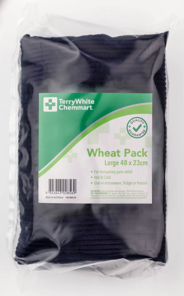 TerryWhite Chemmart Wheat Pack Large 48cm X 23cm