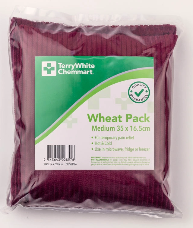 TerryWhite Chemmart Wheat Pack Medium 35cm X 16.5cm