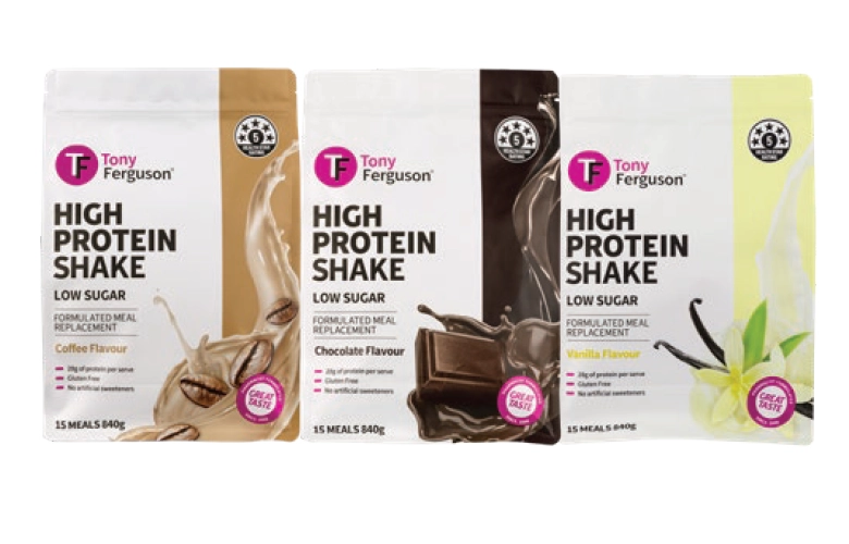 Tony Ferguson High Protein Shake Selected Range