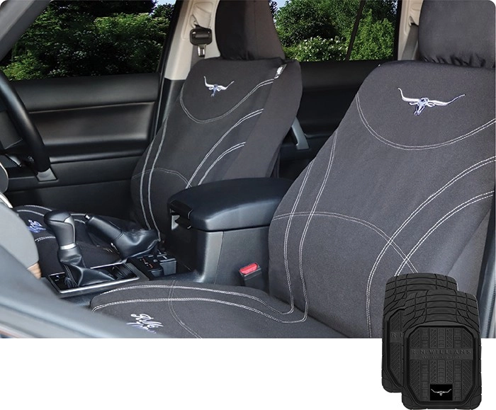 20% off R.M.Williams Seat Covers & Floor Mats